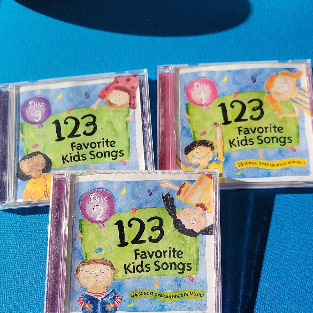 123 Favorite Kids Songs CD Set